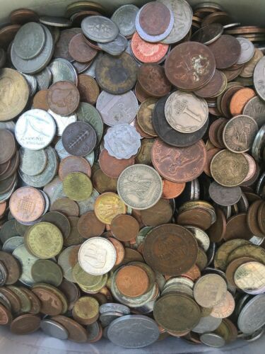 Foreign Coins - One Half (1/2 Lbs) Pound Lot!